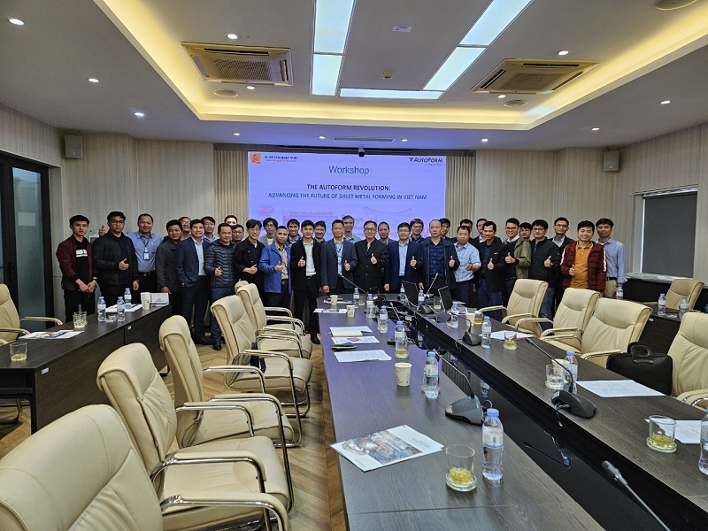 Hội thảo khoa học: “Cuộc cách mạng AutoForm thúc đẩy sự phát triển của ngành tạo hình kim loại tấm tại Việt Nam”