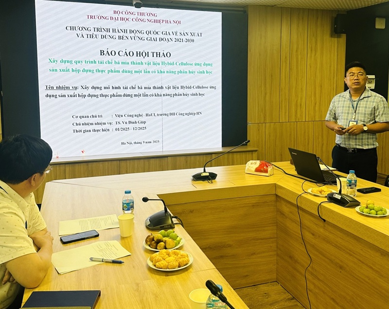 Viện Công nghệ - HaUI tổ chức thành công hai hội thảo khoa học công nghệ nằm trong nhiệm vụ Khoa học Công nghệ