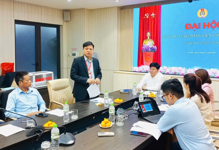 Đại hội Công đoàn Viện Công nghệ - HaUI nhiệm kỳ 2025–2030 thành công tốt đẹp